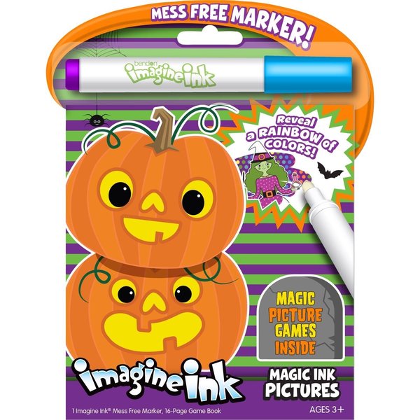 Bendon Halloween Pumpkins Magic Ink Pictures 48457